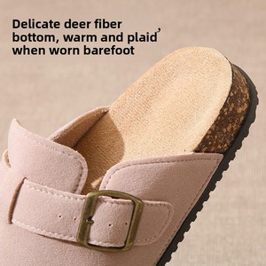 <span class=keywords><strong>Scarpe</strong></span> da Donna con Suola Spessa, Stile Retrò, Versatili, Slip-on Comode, Adatte per Uso Esterno, Pantofole Casual - Product Image 4