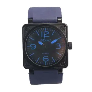 Silicone Strap Digital Sport Wrist Watch for Unisex