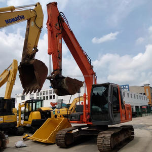 Excavadora de movimiento de tierra Hitachi 120-6 importada de Japón, excavadora de orugas usada mediana Hitachi ZX120 original de segunda mano a la venta - Product Image 2