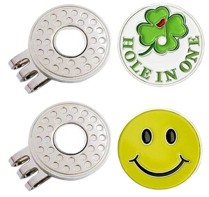 Cá nhân từ Golf hat Clip với lỗ trong một Golf <span class=keywords><strong>Ball</strong></span> <span class=keywords><strong>Marker</strong></span> Set - Product Image 2