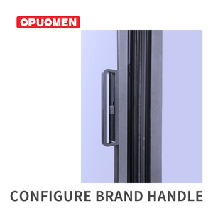 Cadre en aluminium coupe-vent d'impact d'ouragan haute performance Fenêtre panoramique coulissante à rupture thermique en verre à faible émissivité - Product Image 4