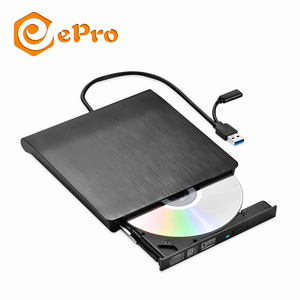 Unidad de <span class=keywords><strong>DVD</strong></span> Óptica EDD08 V2, Grabadora de CD/<span class=keywords><strong>DVD</strong></span> Portátil USB 3.0 USBC, Reproductor de <span class=keywords><strong>DVD</strong></span> para Computadora, Grabadora de <span class=keywords><strong>DVD</strong></span> de 8x, Bandeja de CD de <span class=keywords><strong>24x</strong></span> Tipo C - Product Image 1