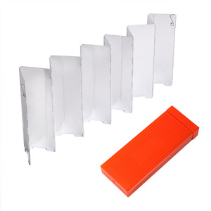 Plaque de concentration de chaleur pliable en alliage d'aluminium pour réchaud de camping, 12 pièces avec boîte - Product Image 3