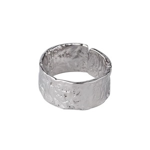 S925 Sterling Silver Wide Irregular Wavy Foil <b>Open</b> <b>Ring</b> For Index Finger Unisex Fashion Jewelry Gift - Product Image 5