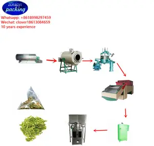 Línea de producción de hojas de té, Burbuja de hierbas, desintoxicación, gran oferta