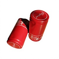 Capsule en aluminium-plastique pour brandy ou liqueur blanche, jetable et étanche, taille et couleur personnalisées