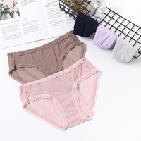 Nouvelle mode, sous-vêtements pour femmes en modal de haute qualité, sans couture, satin, culottes grande taille, slips nude, courts, respirants, sous-vêtements pour femmes