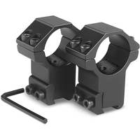 Anneau de sport personnalisé en usine Monture de portée optique à profil haut Montures de portée de 1 pouce pour 11MM