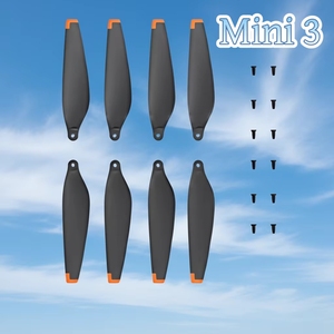 8 pièces/1 ensemble/4 paires d'hélices en ABS pour drone <span class=keywords><strong>DJI</strong></span> <span class=keywords><strong>MINI</strong></span> <span class=keywords><strong>2</strong></span>/3/4K, pièces de rechange légères - Remplacement des pales d'hélice - Product Image 1