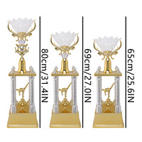 La fábrica personaliza varios trofeos para atletismo, sanda, artes marciales, taekwondo, tenis, rugby, bádminton y baloncesto.