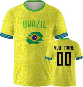 Prix d'usine Camisa Do Brasil Vêtements brésiliens en gros Grande taille Vêtements du Brésil <span class=keywords><strong>T</strong></span>-<span class=keywords><strong>shirt</strong></span> - Product Image 4