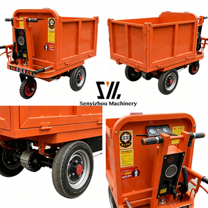 Small Hand Push <b>Tool</b> Cart Ash Engineering Dump <b>Trolley</b> Mining Truck Transport Tricycle Bestseller Inclined Carriage Orchard Bree - Product Image 3