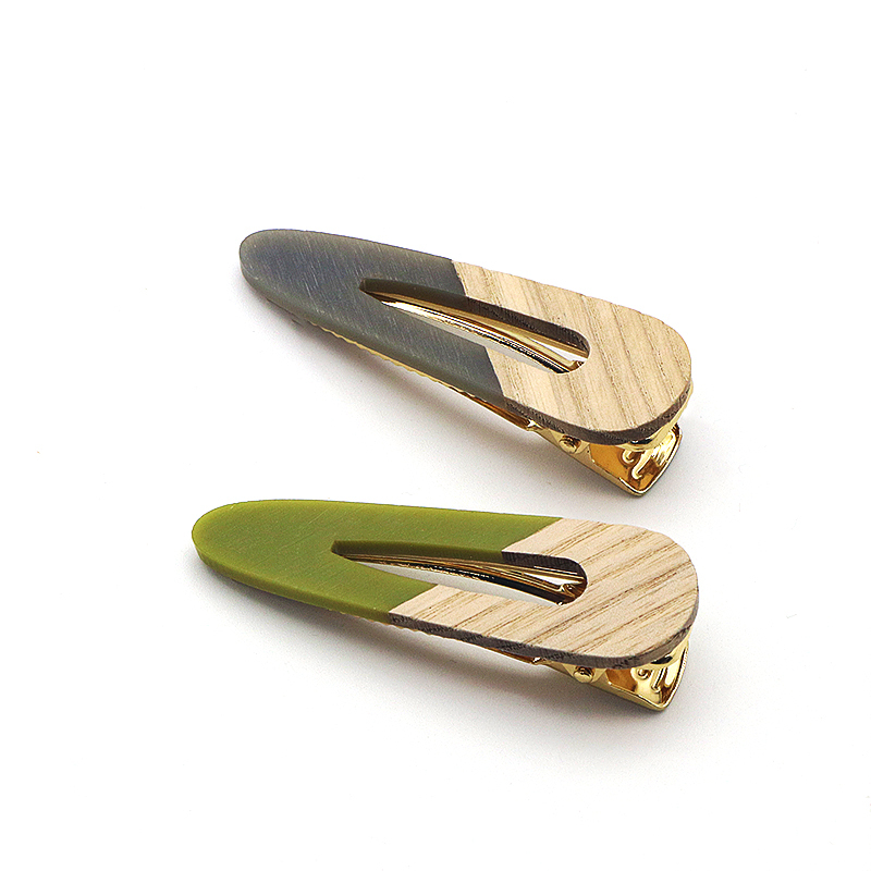 Butterfly Gold French Hairgrip Elegant Barrette