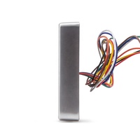 Lecteur RFID NFC 13,56 MHz à montage fixe, scanner de codes-barres 1D, codes QR 2D et Datamatrix avec RS485, RS232, USB, Wiegand pour serrure de porte