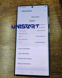 Venta al por Mayor de Teléfonos Celulares Sumsun <span class=keywords><strong>S22Ultra</strong></span> 128GB <span class=keywords><strong>256GB</strong></span> 512GB Originales Desbloqueados, Smartphone 5G - Product Image 1
