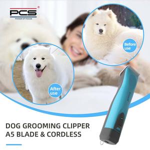 <span class=keywords><strong>Tondeuse</strong></span> à poils pour animaux de compagnie <span class=keywords><strong>sans</strong></span> <span class=keywords><strong>fil</strong></span>, bleu ciel, en acier inoxydable, portable, A5, <span class=keywords><strong>professionnelle</strong></span>, rechargeable - Product Image 1