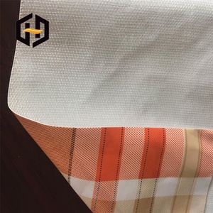 بيع بالجملة قماش مخصص <span class=keywords><strong>Scrim</strong></span> قماش عادي منسوج من البوليستر قماش رمادي لدعم الجلد - Product Image 6
