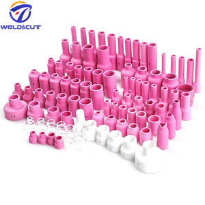 Boquilla de Cerámica para Lente de Gas TIG, Consumible para Antorcha de Soldadura SR WP 17 18 26, 51 Piezas, Repuesto, Venta al por Mayor de Fábrica - Product Image 5