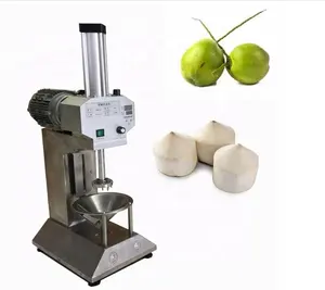 Tender coconut trimming machine Green coconut peeling machine Green coconut peel cutting machine price