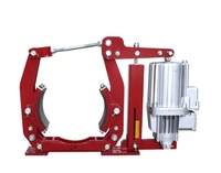 Frein à tambour hydraulique robuste en alliage d'aluminium pour grue, machines de levage et treuil