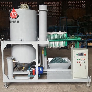 TongRui Regenerate Black <strong>Oil</strong> to Yellow Base <strong>Oil</strong> Machine /<strong>Waste</strong> Car Motor <strong>Oil</strong> Recycling Diesel <strong>Distillation</strong> Plant - Product Image 6