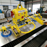 Équipement de levage de panneaux MDF, contreplaqué et aggloméré par aspiration pour usine de meubles, alimentation de routeur CNC et de chantournoir