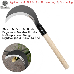 Hoz Multifuncional de Acero al Manganeso para Podar en Altura, Ideal para Agricultura Industrial, Corte de Madera, Banano y Nuez de Betel - Product Image 4