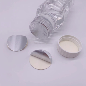 Coperchio per bottiglia a induzione per uso alimentare in alluminio rivestimento di tenuta per batocchiolo sigillante pillole/medicinali/<span class=keywords><strong>capsule</strong></span> di plastica/bottiglie di vetro tagliate rivestite - Product Image 4