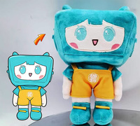 UYEAH Fabrication de figurines de robots en peluche douces, personnages d'astronautes, robots personnalisés, jouets en peluche de dessins animés personnalisés