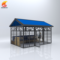 Vente en gros de pergola en aluminium résistant aux UV Gazebo pare-soleil rétractable auvent auvent pour terrasse extérieure balcon-étanche