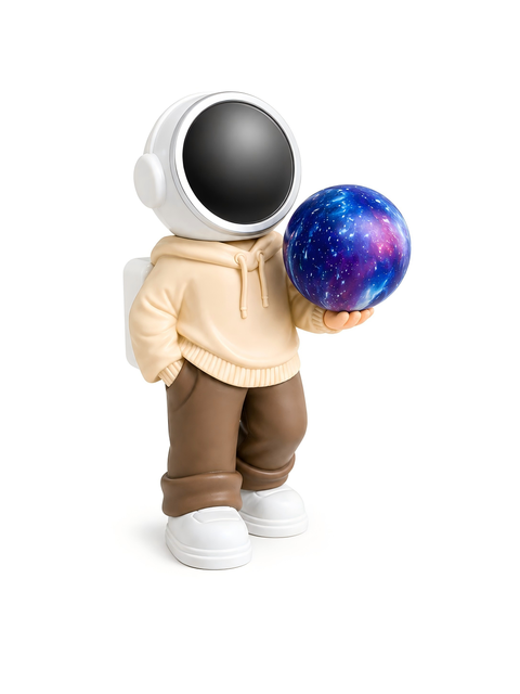 Astronaut TWS Earbuds RGB Lighting Touch Control Bluetooth Headset Stereo Sound with Custom Logo