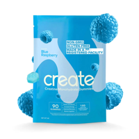 Gummies de créatine/ashwagandha personnalisées OEM en sachets portables
