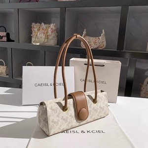 2024 thiết kế mới tinh tế nhỏ của phụ nữ túi xách cao cấp hai Xử lý mở đóng cửa mềm bền polyester lót nhà máy - Product Image 2