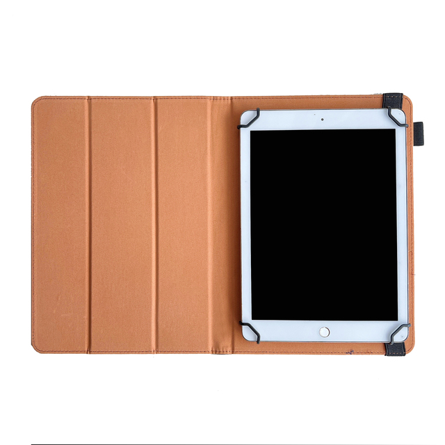 Manufacture Supplier Factory Trifold Universal Pu Leather Kickstand Shockproof Tablet Cover case for 7-8 10 Inch
