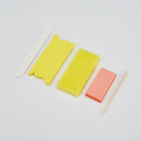 Kit pédicure jetable, kit de manucure jetable 3 en 1, kits de pédicure, 50 pièces