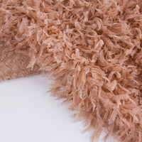 Plumes de dinde décor plume robe de mariée tissu tissu artificiel plume dentelle