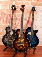 Instruments de musique OEM 6 cordes instruments à cordes bon marché guitare ovation 40 pouces guitare acoustique guitares acoustiques