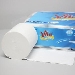 Factory Supply Toilet <b>Tissue</b> 800g To 1500g 10 Rolls Packing Four Layers Thickened OEM ODM White <b>Color</b> - Product Image 4