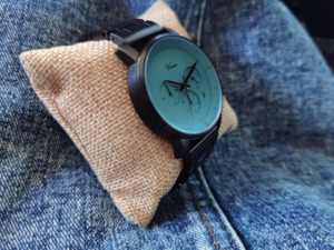 Montre pour homme en acier inoxydable, nouveau Design, LOGO personnalisé, bracelet en bois, chronographe, montres à Quartz <span class=keywords><strong>de</strong></span> luxe OEM - Product Image 4