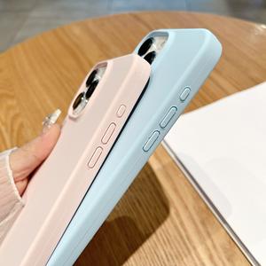 Coque de téléphone magnétique intégrée pour Apple 17, pour iPhone 16, couleur bonbon simple, 15 grands trous, 14 coques de protection - Product Image 4