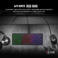 Clavier filaire rétroéclairé 3 couleurs, nouvelle arrivée, livraison directe d'usine, mini clavier compact pour le bureau et les jeux