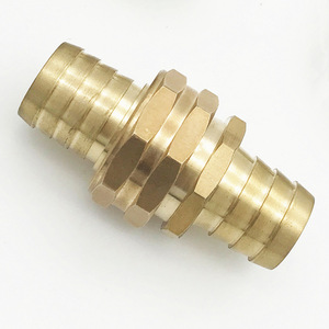 Brass <b>Garden</b> Water Connector 3/<b>4</b> Inch Male Barb Fitting For Hose Pipe <b>Connection</b> - Product Image 1