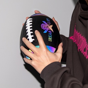 Balón de Rugby Personalizado PSYCHE, Talla 9, Precio de Fábrica, Cuero Compuesto, Balón de Fútbol Americano para Uso Oficial en Juegos OEM - Product Image 6