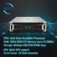Serveur GPU DL380 Gen12 avec processeurs Intel Xeon 6, mémoire DDR5 à des vitesses allant jusqu'à 6400 MT/s