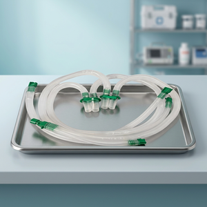 Circuit respiratoire jetable certifié CE avec double filtre à eau pour usage en soins intensifs - Product Image 1