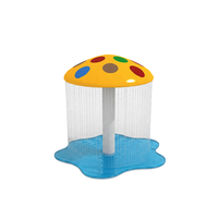 Parasol en fibre de verre de qualité commerciale pour parc aquatique, vente en gros, jeux d'arrosage pour enfants, toboggan, équipement de jeu pour piscine