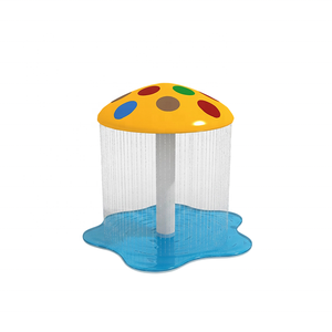 Parasol en fibre de verre de qualité commerciale pour parc aquatique, vente en gros, jeux d'arrosage pour enfants, toboggan, équipement de jeu pour piscine - Product Image 1