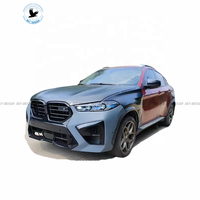 Kit de Carrocería Facelift para BMW X6 2009-2014 E71, Actualización 2023 a X6M G06, Faros LED, Luces Traseras, Parachoques, Guardabarros, Capó, Kit de Carrocería