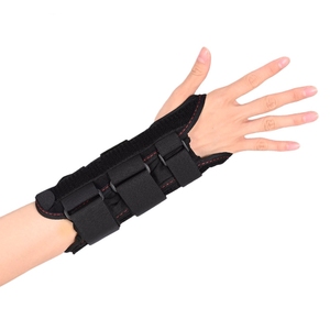 Handgelenkstütze für Karpaltunnelsyndrom, Verstellbare Handgelenkbandage mit Schienen für die linke <span class=keywords><strong>Hand</strong></span>, Kompressionsstütze für den Arm - Product Image 4