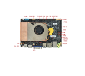 Carte mère Zhaoxin KX6000 16NMCPU en gros avec 8 ports USB, 6 ports COM, prise en charge du port Key-E, M.2 2230 et WiFi pour ordinateur - Product Image 3